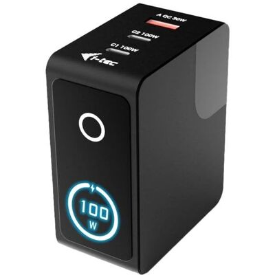 Cargador i-tec 100W Intelligent Multiport USB 3 Puertos USB-C y USB-A Cargador i-tec 100W Intelligent Multiport USB 3 Puertos USB-C y USB-A