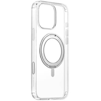 Funda magnética SkyRing 360° Baseus - iPhone 16 Pro Transparente Funda magnética SkyRing 360° Baseus - iPhone 16 Pro Transparente