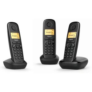 Siemens A170 Teléfono Dect Trio Negro