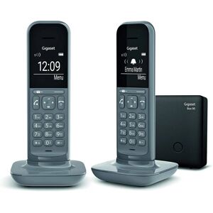 Siemens CL390 Duo Teléfonos Inalámbricos DECT Grises