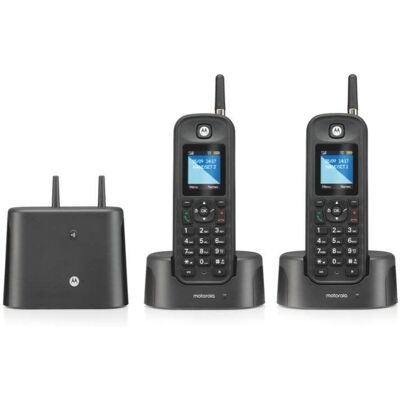Teléfono inalámbrico Motorola O202 Profesional IP67 1 km carga inductiva Teléfono inalámbrico Motorola O202 Profesional IP67 1 km carga inductiva