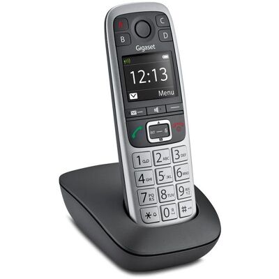 Teléfono Gigaset E560 inalámbrico DECT con agenda 150 contactos y contestador Teléfono Gigaset E560 inalámbrico DECT con agenda 150 contactos y contestador