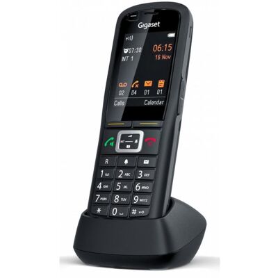 Teléfono Gigaset R700H PRO DECT/analógico inalámbrico 500 entradas SMS Negro Teléfono Gigaset R700H PRO DECT/analógico inalámbrico 500 entradas SMS Negro