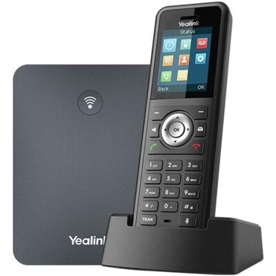 Teléfono IP Yealink W79P Negro Inalámbrico Escritorio/Pared Teléfono IP Yealink W79P Negro Inalámbrico Escritorio/Pared