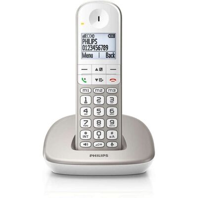 Philips XL4901S/23 Teléfono Inalámbrico Plata Philips XL4901S/23 Teléfono Inalámbrico Plata