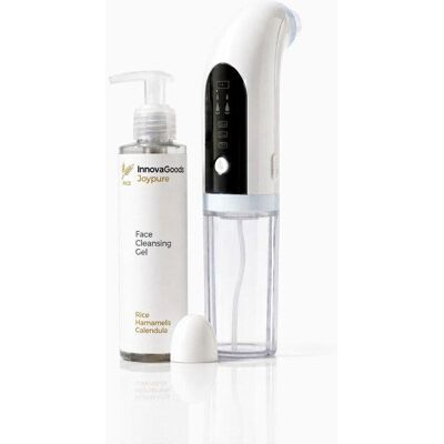 Pack Hidrolimpiador Facial Recargable y Gel Joypure 200 ml InnovaGoods Pack Hidrolimpiador Facial Recargable y Gel Joypure 200 ml InnovaGoods