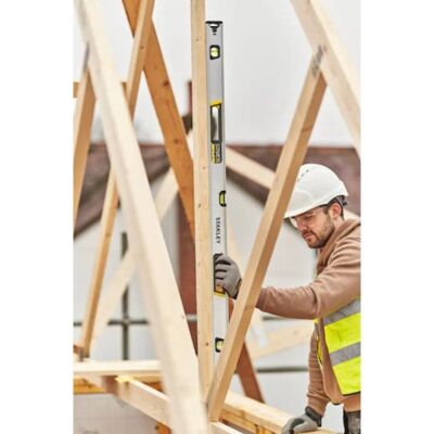 Stanley Fatmax Pro Nivel Tubular Magnético 120 Cm, Cuerpo De Aluminio Extruido, Imanes Potentes, Viales Grandes Para Mayor Visibilidad, Tapones De Goma Stanley Fatmax Pro Nivel Tubular Magnético 120 Cm, Cuerpo De Aluminio Extruido, Imanes Potentes, Viales Grandes Para Mayor Visibilidad, Tapones De Goma