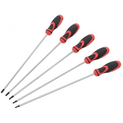 vidaXL Juego de 5 Destornilladores Torx - Juego de destornilladores - 300 mm vidaXL Juego de 5 Destornilladores Torx - Juego de destornilladores - 300 mm