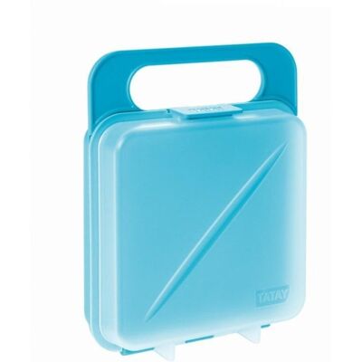 Tatay - Porta Sándwich Infantil Reutilizable Y Ecológico. Azul Tatay - Porta Sándwich Infantil Reutilizable Y Ecológico. Azul