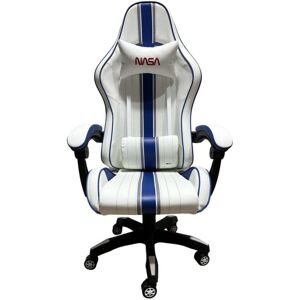 Silla gaming Nasa Atlantis BIS respaldo ajustable 120 kg azul/blanco Silla gaming Nasa Atlantis BIS respaldo ajustable 120 kg azul/blanco