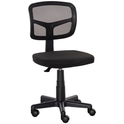 Vinsetto Silla Oficina Ergonómica Giratoria Altura Ajustable Negra Vinsetto Silla Oficina Ergonómica Giratoria Altura Ajustable Negra