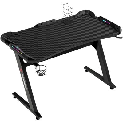 Tempest Safezone Mesa Gaming 120x66cm RGB Negra Tempest Safezone Mesa Gaming 120x66cm RGB Negra