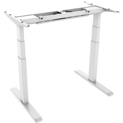 Kimex Base De Escritorio Motorizado Regulable En Altura 62-128 Cm Blanca, Conectada Kimex Base De Escritorio Motorizado Regulable En Altura 62-128 Cm Blanca, Conectada