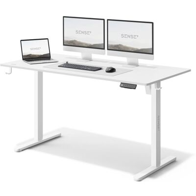 SENSE7 NOJO140 Escritorio ajustable en altura blanco - Escritorio SENSE7 NOJO140 Escritorio ajustable en altura blanco - Escritorio