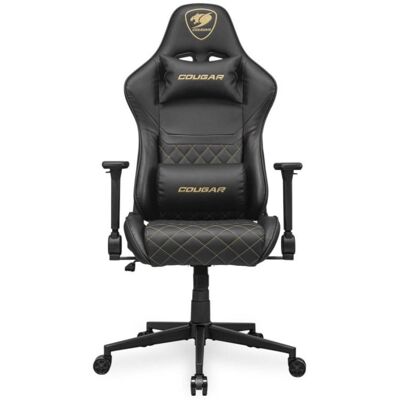 Silla Gaming COUGAR Armor One V2 Reposabrazos 4D Cuero PVC Negro Naranja 120kg Silla Gaming COUGAR Armor One V2 Reposabrazos 4D Cuero PVC Negro Naranja 120kg