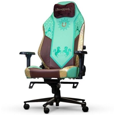 Silla gaming Phoenix Monarch Edición Rohan XL LOTR cuero napa y terciopelo Silla gaming Phoenix Monarch Edición Rohan XL LOTR cuero napa y terciopelo
