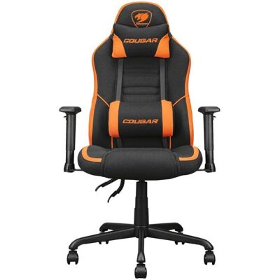Silla Gaming Cougar Fusion S con Soporte Lumbar 3D y Ajustes Ergonómicos Silla Gaming Cougar Fusion S con Soporte Lumbar 3D y Ajustes Ergonómicos