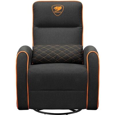 Butaca para jugar COUGAR CGR-FDF-GRO 150 kg Asiento acolchado Negro y Naranja Butaca para jugar COUGAR CGR-FDF-GRO 150 kg Asiento acolchado Negro y Naranja