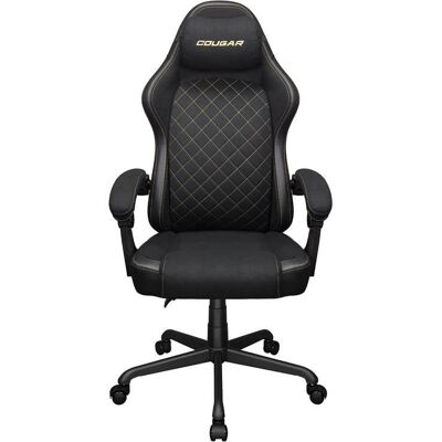 Silla para videojuegos COUGAR CGR-FXF-GLB 120 kg Asiento y respaldo acolchado Negro Silla para videojuegos COUGAR CGR-FXF-GLB 120 kg Asiento y respaldo acolchado Negro