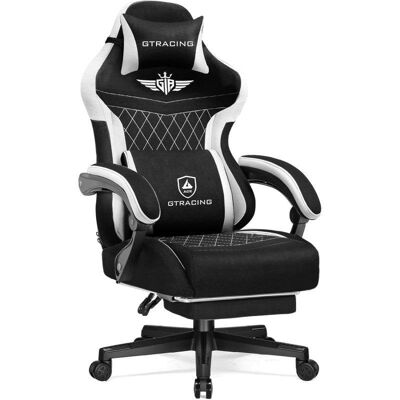Silla Gaming GTPLAYER Ergonómica Reclinable 155° Respaldo Ancho Negro Silla Gaming GTPLAYER Ergonómica Reclinable 155° Respaldo Ancho Negro