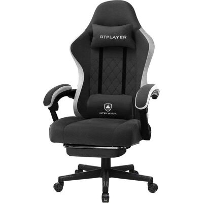 Silla gaming GTPLAYER Ergonómica con Apoyapiés y Muelles Silla gaming GTPLAYER Ergonómica con Apoyapiés y Muelles