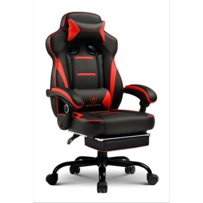 Silla Gaming GTPLAYER Ergonómica 180kg Reclinable 155° - Roja Silla Gaming GTPLAYER Ergonómica 180kg Reclinable 155° - Roja