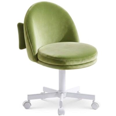 Silla de Oficina GTPLAYER Sin Reposabrazos Ergonómica Ajustable Terciopelo Verde Silla de Oficina GTPLAYER Sin Reposabrazos Ergonómica Ajustable Terciopelo Verde
