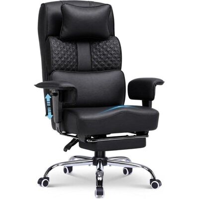 Silla Gaming GTPLAYER Ergonómica con Respaldo Ajustable 90°-150° y Soporte Lumbar Silla Gaming GTPLAYER Ergonómica con Respaldo Ajustable 90°-150° y Soporte Lumbar