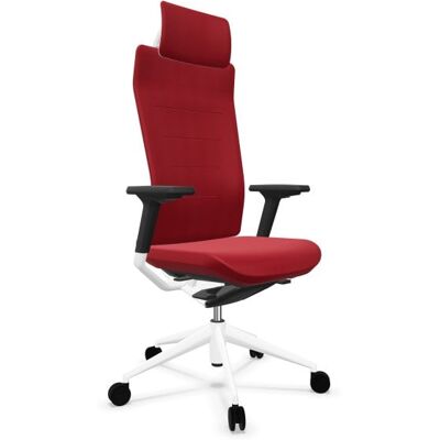 Actiu TNK Flex Silla de Oficina con Cabezal Roja Actiu TNK Flex Silla de Oficina con Cabezal Roja