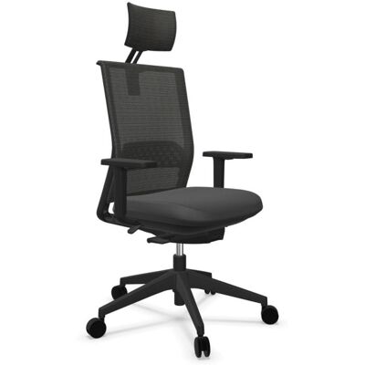 Actiu Stay Silla de Oficina con Cabezal Negra Actiu Stay Silla de Oficina con Cabezal Negra