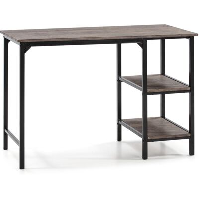 ventastock VS Venta-Stock Colón Mesa de Oficina 110x55x76cm Roble/Negro ventastock VS Venta-Stock Colón Mesa de Oficina 110x55x76cm Roble/Negro