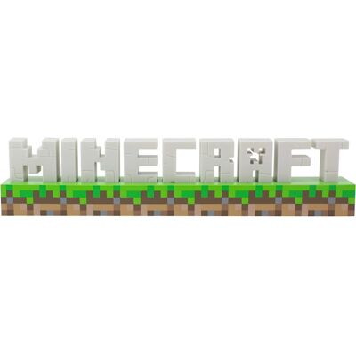 Paladone Lámpara Minecraft Logo Paladone Lámpara Minecraft Logo