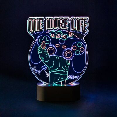 Grupo Erik Gameration One More Life Lámpara de Mesa LED - Lámpara de Mesa Grupo Erik Gameration One More Life Lámpara de Mesa LED - Lámpara de Mesa