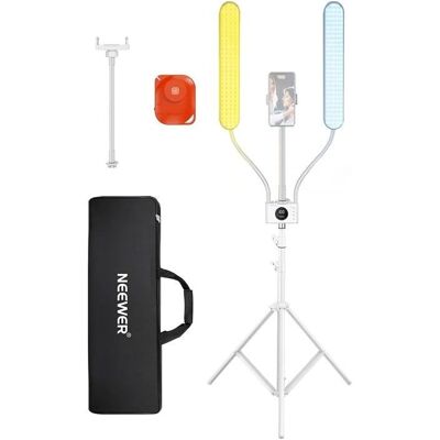 Kit de Iluminación Neewer BH40B Profesional con Brazos LED Dobles Kit de Iluminación Neewer BH40B Profesional con Brazos LED Dobles