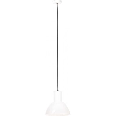 vidaXL Lámpara colgante 25 W Blanca Redonda 28,5 cm E27 vidaXL Lámpara colgante 25 W Blanca Redonda 28,5 cm E27