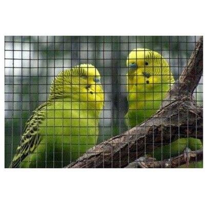 Panel de valla malla cuadrada Nature acero galvanizado plastificado verde 0,50 x 3 m Panel de valla malla cuadrada Nature acero galvanizado plastificado verde 0,50 x 3 m