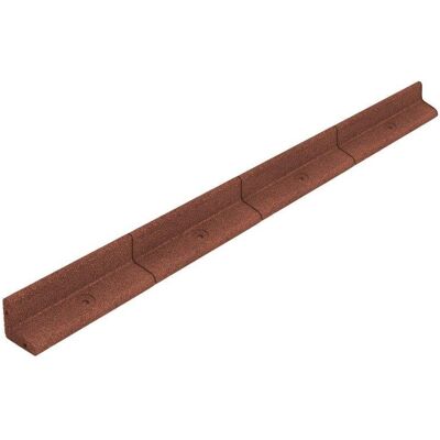 Bordura de jardín MonsterShop flexible 33,6 m terracota con mazo Bordura de jardín MonsterShop flexible 33,6 m terracota con mazo