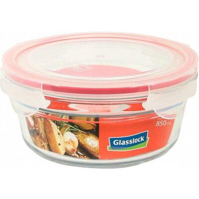 Glasslock Oven - Recipiente Redondo De 0.85l En Vidrio Templado. Apto Horno Glasslock Oven - Recipiente Redondo De 0.85l En Vidrio Templado. Apto Horno