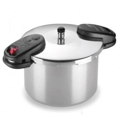 Olla de Presión Alza 4L Acero Inoxidable 18/10 Doble Asa Olla de Presión Alza 4L Acero Inoxidable 18/10 Doble Asa