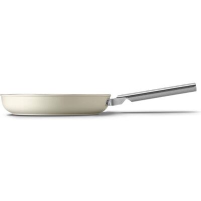 Sartén Smeg FPF2802CRM 28 cm Cerámica Beige Antiadherente Sartén Smeg FPF2802CRM 28 cm Cerámica Beige Antiadherente