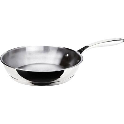 Sartén Inoxibar 51541 Acero Inoxidable 20 cm Triply 3 Plis Inducción Sartén Inoxibar 51541 Acero Inoxidable 20 cm Triply 3 Plis Inducción