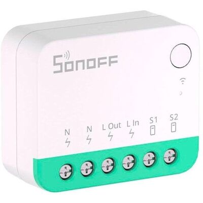 Interruptor inteligente Sonoff MINIR4M WiFi Matter Homekit Alexa Google Home Relé extraíble Interruptor inteligente Sonoff MINIR4M WiFi Matter Homekit Alexa Google Home Relé extraíble