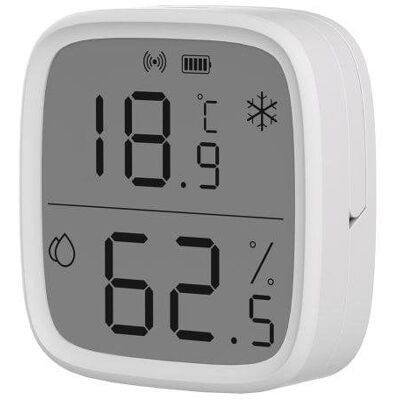 Sensor Sonoff ZigBee Interior Independiente Inalámbrico Temperatura y Humedad Alta Precisión Sensor Sonoff ZigBee Interior Independiente Inalámbrico Temperatura y Humedad Alta Precisión