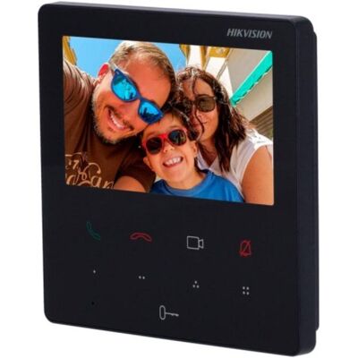 Monitor Videoportero IP Hikvision DS-KH6110-WE1 4.3" TFT Táctil PoE WiFi Negro Monitor Videoportero IP Hikvision DS-KH6110-WE1 4.3" TFT Táctil PoE WiFi Negro