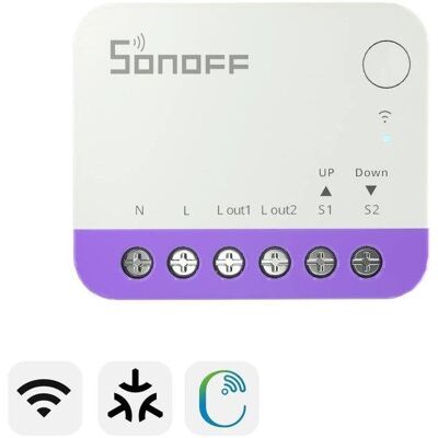Interruptor Inteligente Sonoff MINI-RBS WiFi Compatibilidad Matter Alexa Google Home Interruptor Inteligente Sonoff MINI-RBS WiFi Compatibilidad Matter Alexa Google Home
