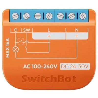Interruptor Inteligente SwitchBot Relay Switch 1PM Wi-Fi Bluetooth Control por Voz y Estadísticas de consumo Interruptor Inteligente SwitchBot Relay Switch 1PM Wi-Fi Bluetooth Control por Voz y Estadísticas de consumo