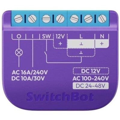 Controlador Inteligente SwitchBot Garage Bluetooth Wi-Fi Control por Voz y Repetidor Controlador Inteligente SwitchBot Garage Bluetooth Wi-Fi Control por Voz y Repetidor