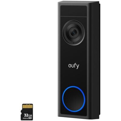 Video Portero Eufy C31 Negro - 2K, Inalámbrico, Batería, Visión Nocturna Video Portero Eufy C31 Negro - 2K, Inalámbrico, Batería, Visión Nocturna