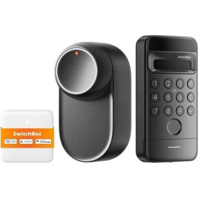 Smart Lock SwitchBot Ultra 3-en-1 Bluetooth WLAN Interior Reconocimiento facial Smart Lock SwitchBot Ultra 3-en-1 Bluetooth WLAN Interior Reconocimiento facial