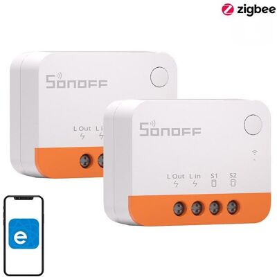 Interruptor inteligente Sonoff ZBMINIL2 Zigbee 3.0 Compatible Alexa Google Interruptor inteligente Sonoff ZBMINIL2 Zigbee 3.0 Compatible Alexa Google